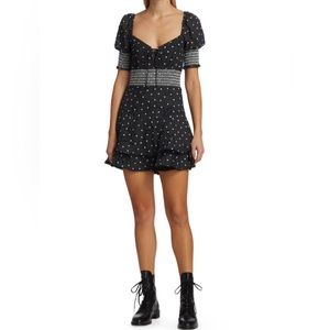 Alice + Olivia Polka Dot Mini dress